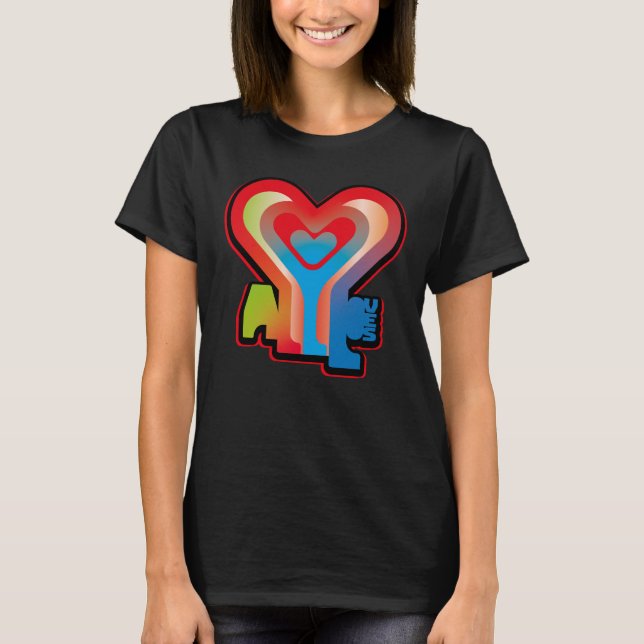 CAMISETA ALL LOVES  BY MASANSER (Frente)