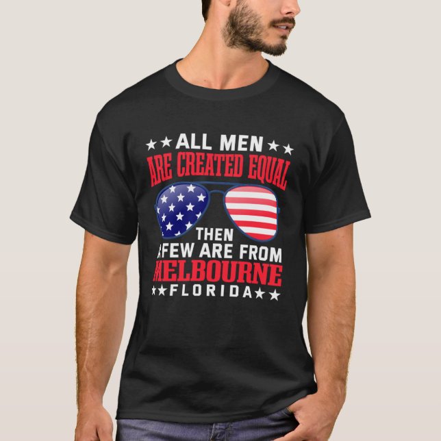Camiseta All Men Are Created Equal Melbourne Florida  Patri (Frente)