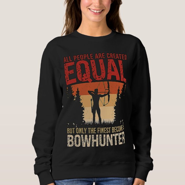 Camiseta All People Are Created Equal Archery Shooting Bowh (Frente)