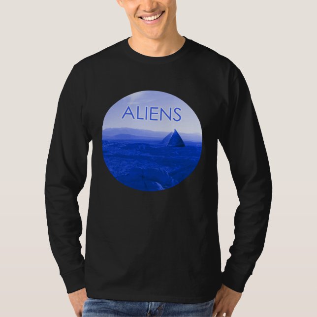 Camiseta All Pyramids Are Alien Pyramids (Frente)