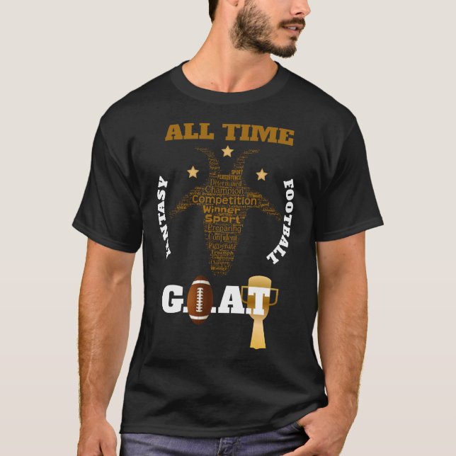 Camiseta All Time Fantasy Futebol GOAT (Frente)