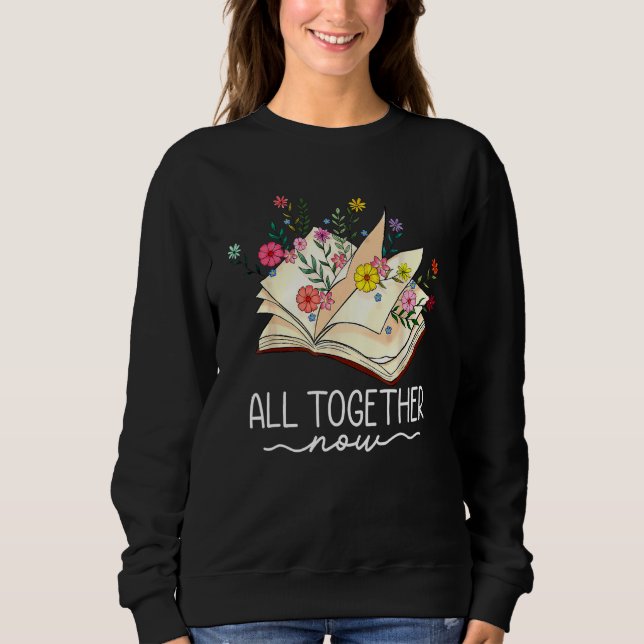 Camiseta All Together Now Summer Reading 2023 Library Books (Frente)