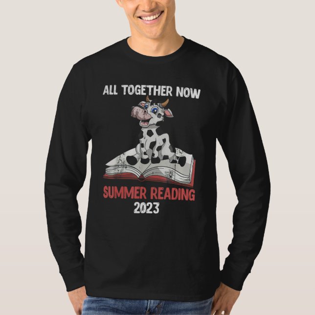 Camiseta All Together Now Summer Reading Program 2023 Book  (Frente)