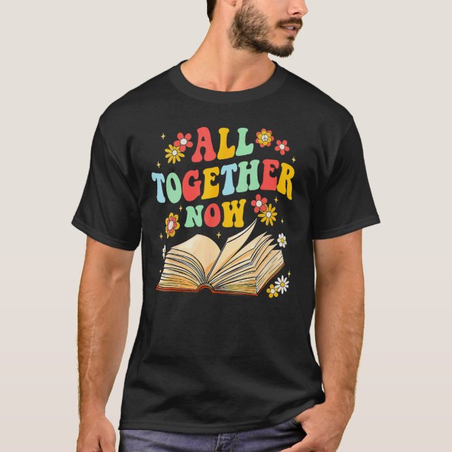 Camiseta All Together Now Summer Reading Program 2023 Book  (Frente)