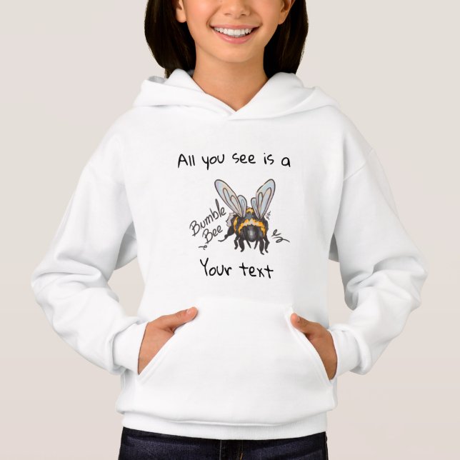 Camiseta All you see, Bumble Bee  (Frente)