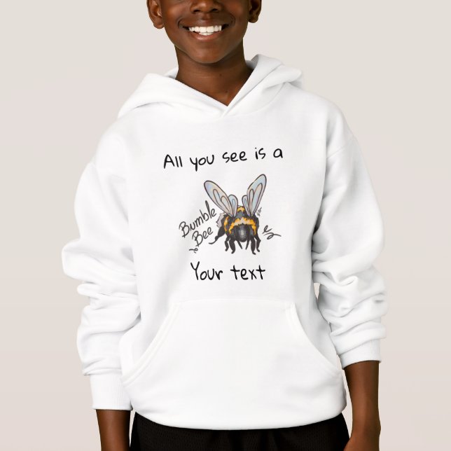 Camiseta All you see, Bumble Bee  (Frente)