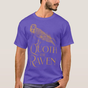 Camiseta Allan Poe O Raven TShirt Allan Poe Quoth