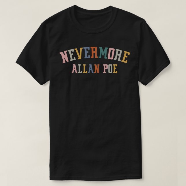Camiseta Allan Poe Raven Bookish 11 (Frente do Design)