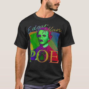 Camiseta Allan Poe Tie Dye 80s Retro Psicedélico Abstrato N