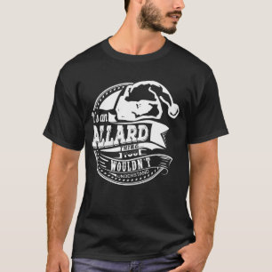 Camiseta Allard- Hat Xmas Nome Personalizado