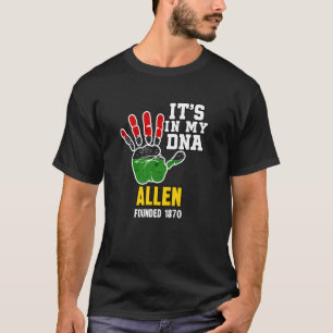 Camiseta Allen, AU, Design de Souvenir HBC