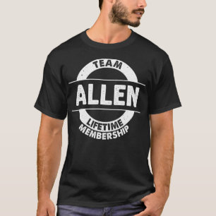 Camiseta ALLEN Gift Funny Surname Family Tree Birthday Reun