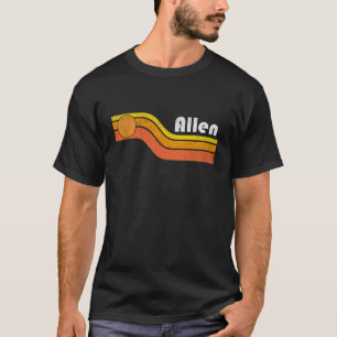 Camiseta Allen - Gráfico Legal Vintage Homens Mulheres 70s 