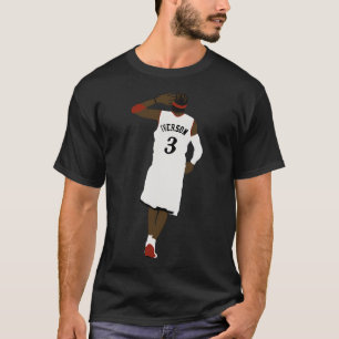 Camiseta Allen Iverson Mão Para Ouvir