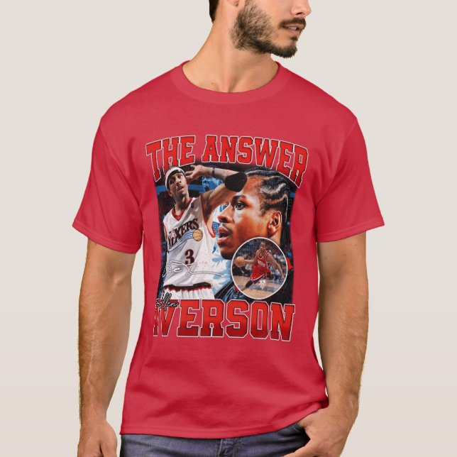 Camiseta Allen Iversonhe Answer Basketball Legend Signature (Frente)