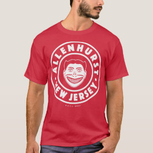 Camiseta Allenhurst New Jersey Circle White
