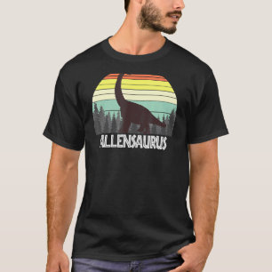 Camiseta Allensaurus Allen Saurus Surname