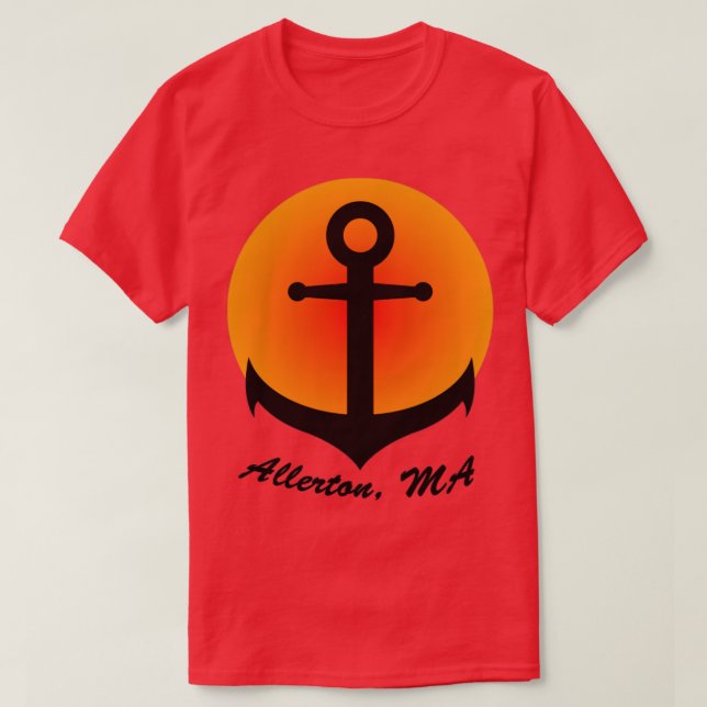 Camiseta Allerton Massachusetts (Frente do Design)