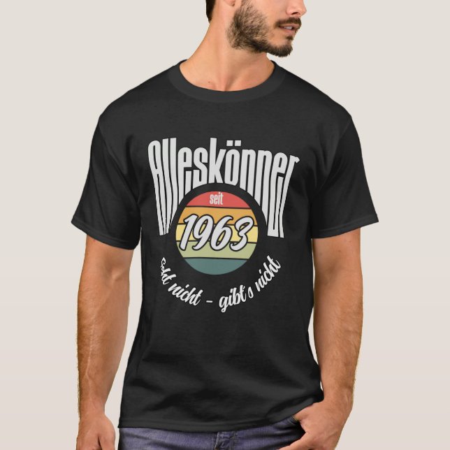 Camiseta Alleskönner Since 1963  Vintage (Frente)