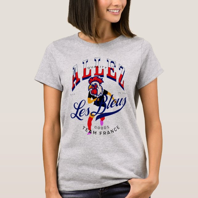 Camiseta Allez les bleus (Frente)