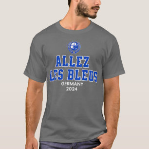 Camiseta Allez Les Bleus Alemanha 2024 fã francesa