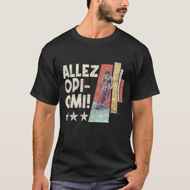Camiseta Allez Opi Omi Bike Sayings (Frente)