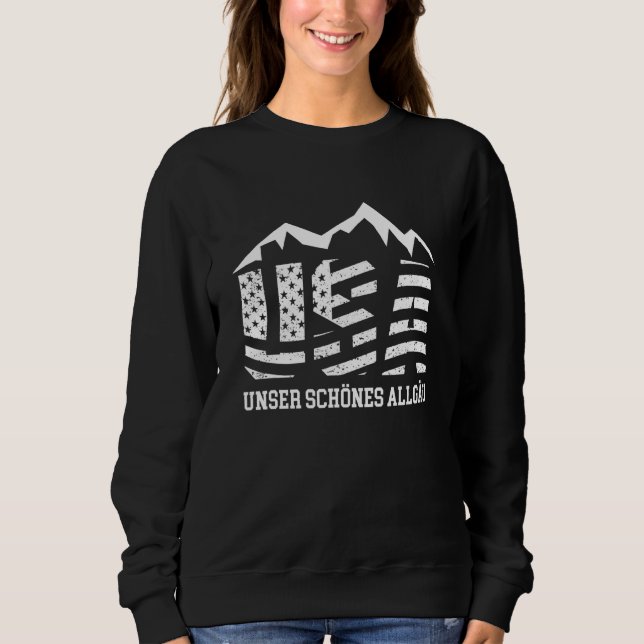 Camiseta Allgäu Usa As Nossas Belas Montanhas Allgäu A Cami (Frente)