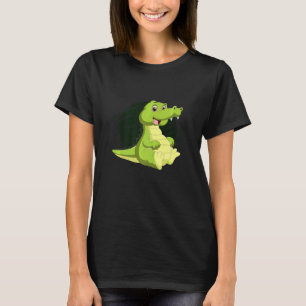 Camiseta Alligador-Cinto Répteis Zoológico Pôs Crocodilo