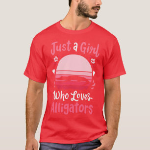 Camiseta Alligador Crocodilo Alligador Retro do Lover do Al