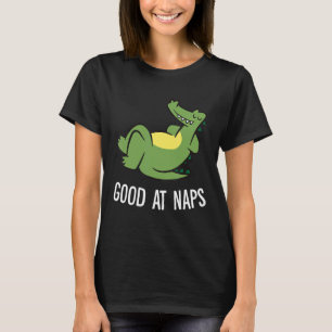 Camiseta Alligador De Dormência Bom Em Alligador De Nápoles