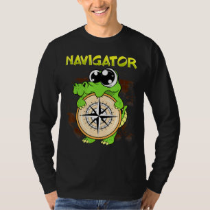 Camiseta Alligador de Execução do Navegador de Cubos Segura