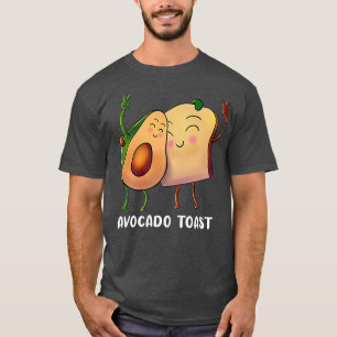 Camiseta Alligador de Fruta de torrada Avocado Pão de pera