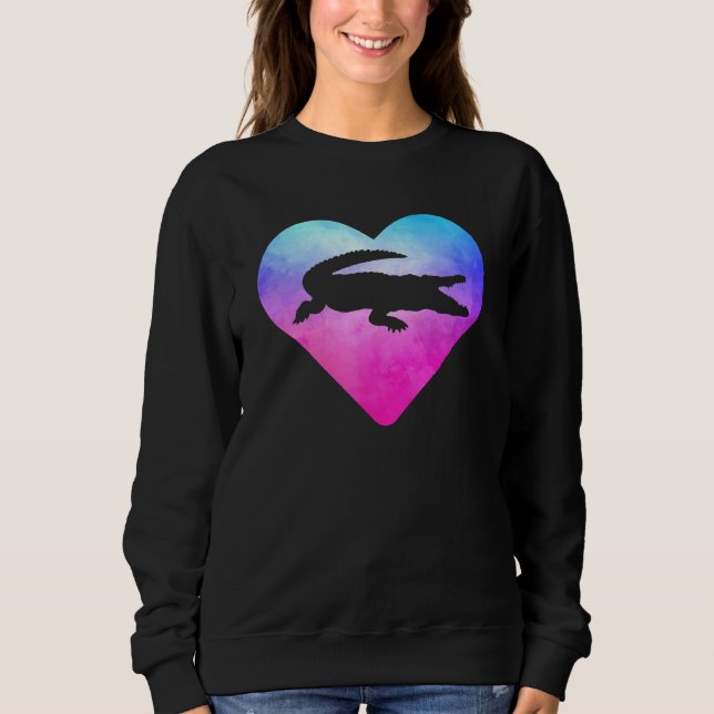 Camiseta Alligador De Mulheres Ou Raparigas (Frente)