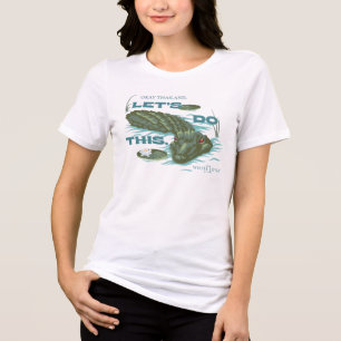 Camiseta Alligador "O Vamos Faz Isto" - O Lotus Branco