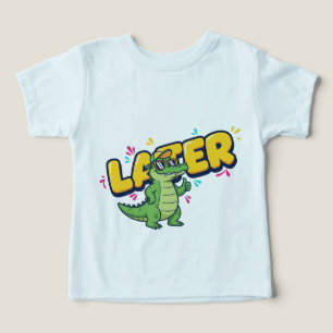 Camiseta Alligador posterior - Gator de desenho Legal