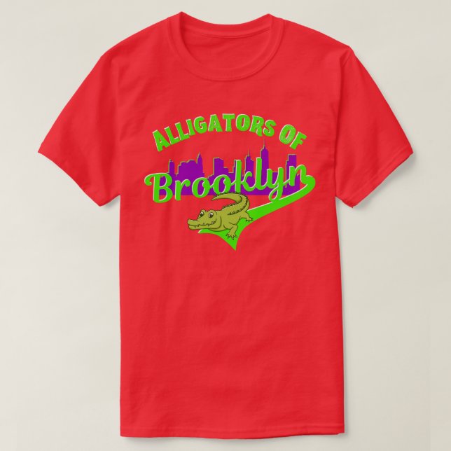 Camiseta Alligadores Do Brooklyn (Frente do Design)