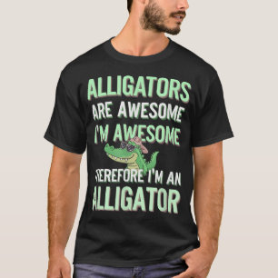 Camiseta Alligadores Incrível Eu Sou Incrível Eu Sou Alliga