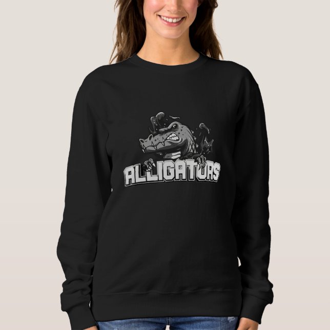 Camiseta Alligadores Ventiladores Equipe de proteção de ani (Frente)