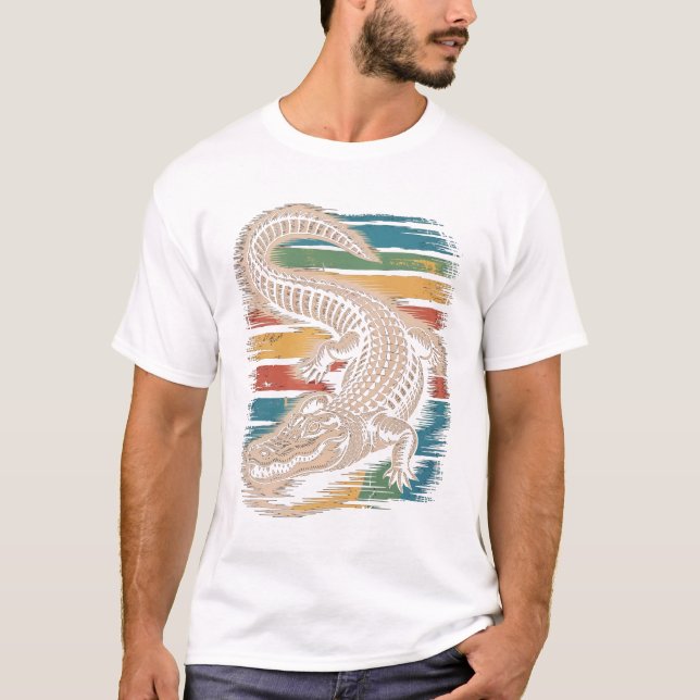 Camiseta Alligator Animal (Frente)