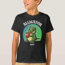 Camiseta Alligator Apple Cute