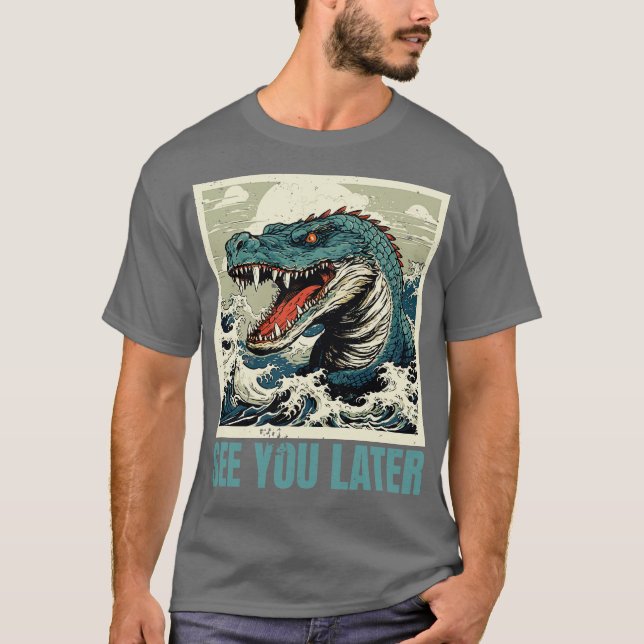 Camiseta Alligator Consulte Você Mais Tarde (Frente)