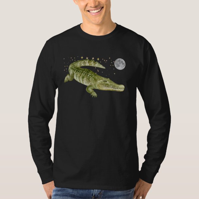 Camiseta Alligator Crocodilo Alligator Face Crocodilo (Frente)
