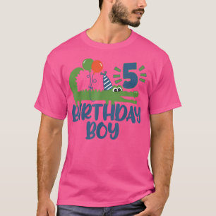 Camiseta Alligator Cute de 5 anos design