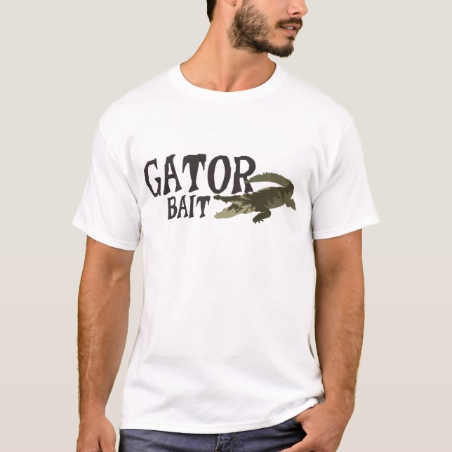 Camiseta Alligator Gator Bait (Frente)