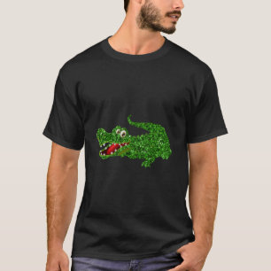 Camiseta Alligator Green Crocodile Animal Girls And Boys