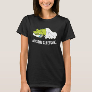 Camiseta Alligator Pajama Favorito do Sono