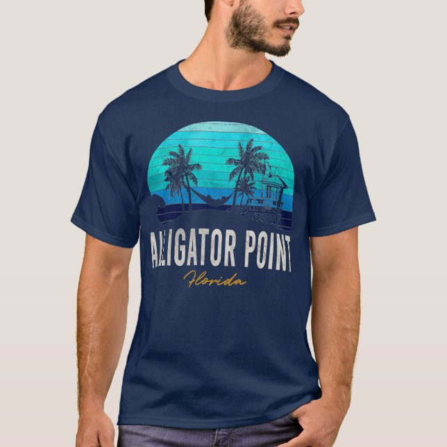 Camiseta Alligator Point Florida Vacation Beach Sunset (Frente)