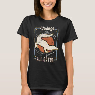 Camiseta Alligator Vintage Retro Classic Animal Love