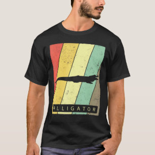 Camiseta Alligator Vintage Retro Poster Animal
