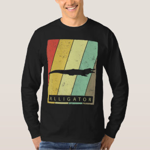 Camiseta Alligator Vintage Retro Poster Animal